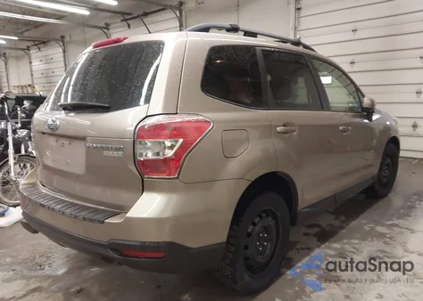 2015 Subaru Forester 2.5I Premium from USA, damaged, VIN JF2SJAFC0FH467475